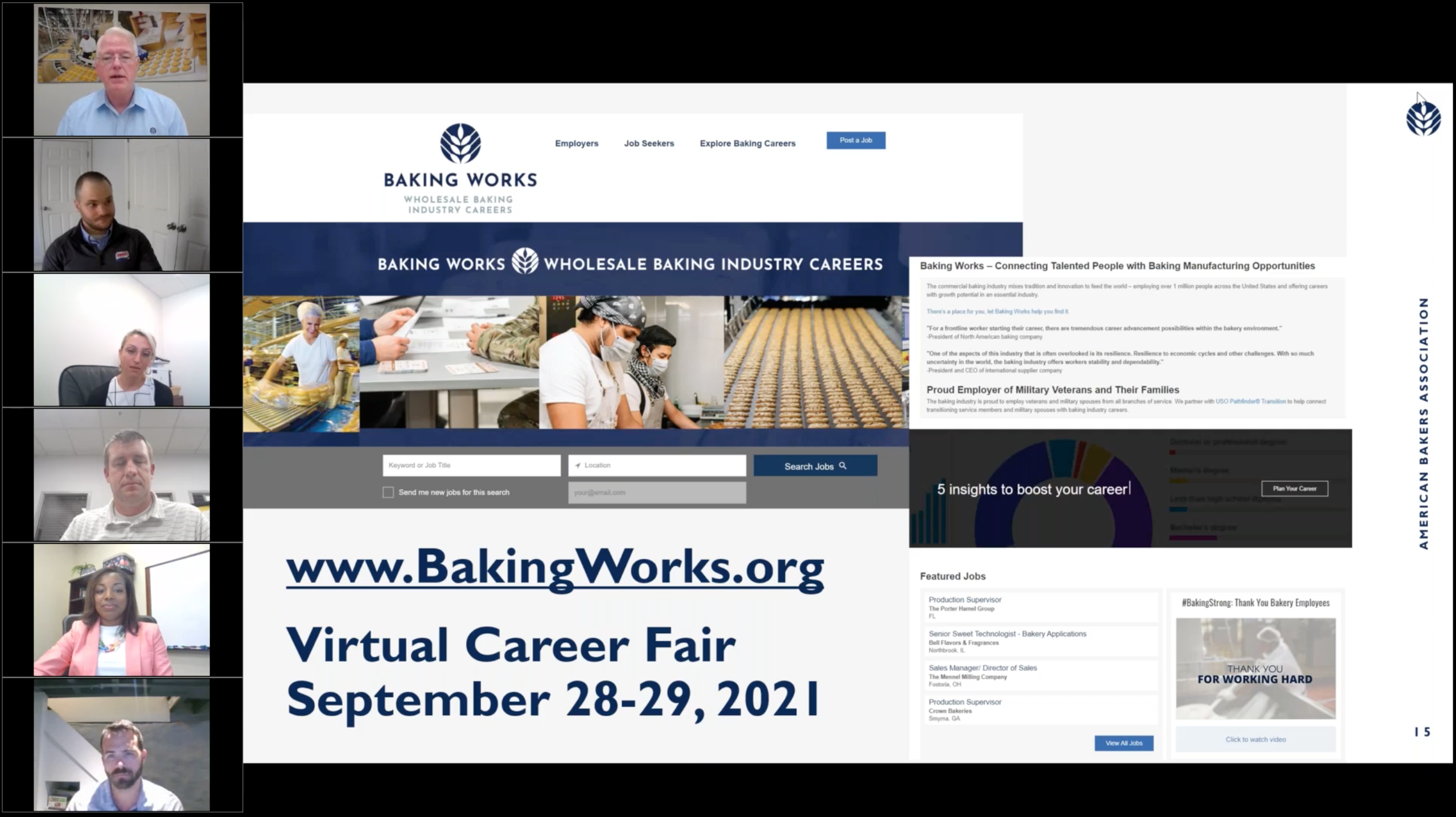 baking works info careers -june 2021